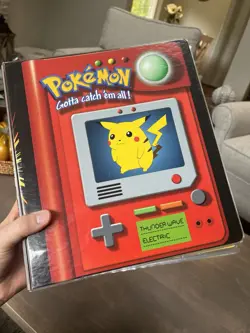 Pokemon Collection Binder Lot Cards Holo Rare Vintage WoTC Base Neo Promo Old - Image 2