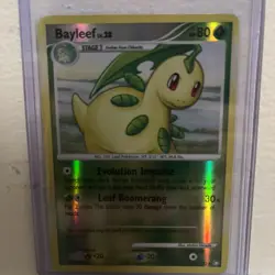 Pokemon TCG Bayleef Mysterious Treasures Reverse Holo Uncommon Card 41/123 Rare - Image 1
