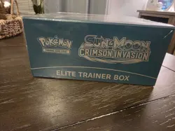 Pokemon TCG : Sun & Moon Crimson Invasion Elite Trainer Box ETB - Sealed New - Image 5