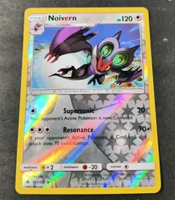 Pokemon Forbidden Light Noivern Reverse Holo Rare Card 101/131 LP - Image 1