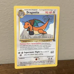 Dragonite - Wizards Black Star Promo #5 - Kids WB Pokemon First Movie (1999) - Image 2