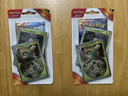 NEW- 2 Pokemon Blister Packs - Sinistcha & Poltchageist & 1 Surging Sparks Pack - Image 1