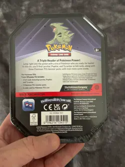 Pokemon TGC Tyranitar Triple Whammy Tin - Sealed - 3 Packs - Image 4