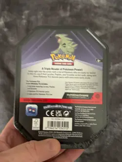 Pokemon TGC Tyranitar Triple Whammy Tin - Sealed - 3 Packs - Image 5
