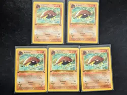 1999 Pokemon WOTC Kabuto 50/62 Fossil First Edition. - Image 2