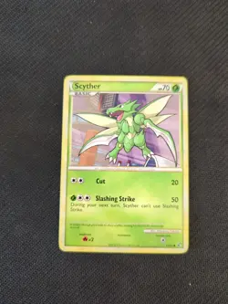 Scyther 65/90 HGSS Undaunted Pokemon NM - Image 1