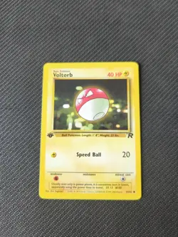 Voltorb 69/82 1st Edition Team Rocket Pokemon NM/M - Image 1