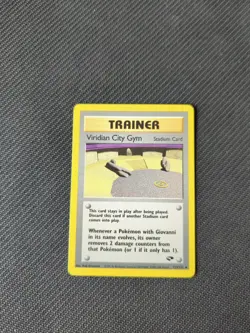 Viridian City Gym 123/132 Gym Challenge Uncommon Pokemon NM - Image 1