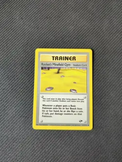 Rocket's Minefield Gym 119/132 Gym Challenge Uncommon Pokemon NM - Image 1