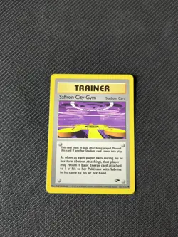 Saffron City Gym 122/132 Gym Challenge Uncommon Pokemon NM - Image 1