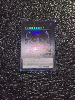 Yugioh! Number 95: Galaxy-Eyes Dark Matter Dragon MP25-EN300 Ultra Rare 1st NM - Image 1