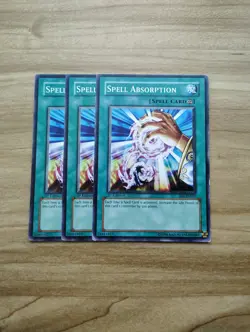 Yu-Gi-Oh! - Spell Absorption 3X - Full Playset - Image 1