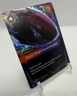 Excellent foil Super Mega Death Rocket Riftbound League of Legends 252/298 - Image 2