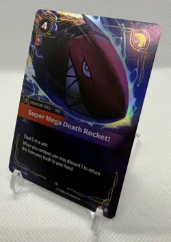 Excellent foil Super Mega Death Rocket Riftbound League of Legends 252/298 - Image 3