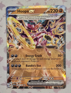 Pokemon Card Hoopa EX 098/182 Paradox Rift Holo - Image 1
