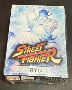 Dragon Shield "Street Fighter Ryu " Card Sleeves, Standard Size, 100ct. Jasco - Image 1