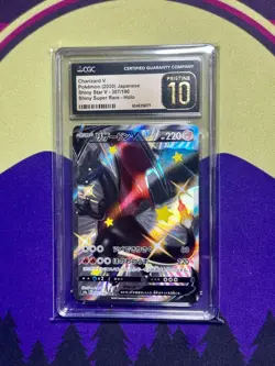 Charizard V Shiny Pristine 10 - Shiny Star V - Japanese Pokemon Card - Graded - Image 1