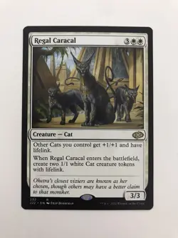 Regal Caracal MTG Magic the Gathering Card NM Near Mint J22 - Image 1