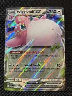 Wigglytuff ex - 040/165 - Pokemon 151 Ultra Rare Card NM - Image 1