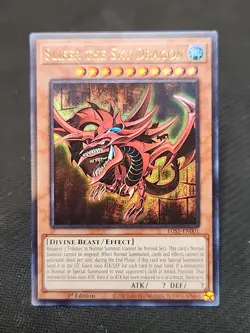 Yu-Gi-Oh! Card: Slifer the Sky Dragon EGS1-EN001 1st Edition Ultra Rare! - Image 1