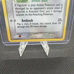 Vigoroth 41/108 Power Keepers Reverse Holo Stamped 2007 Pokemon Card - Image 3