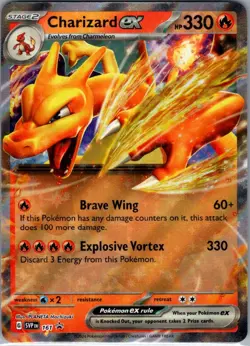 Charizard ex - 161 Promo Pokemon Card SV: Scarlet & Violet Promo Cards - Image 1