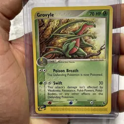 Grovyle 31/109 Ruby and Sapphire WOTC Pokemon TCG LP Uncommon Vintage Card Vtg - Image 1