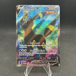 (NM+) Umbreon V #188/203 Ultra Rare 2021 SWSH Evolving Skies Pokemon Card - Image 2