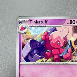 Pokemon TCG Card - Tinkatuff 84/182 Common | 2023 Paradox Rift | NM/Mint - Image 3