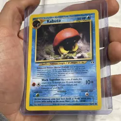 Pokemon Kabuto 56/75 Neo Discovery Regular Common Pokemon Card Vintage NM/MT TCG - Image 2