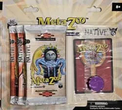 MetaZoo Cryptid Nation collectible card game (native) 3 Packs + Bonus And Coin - Image 2