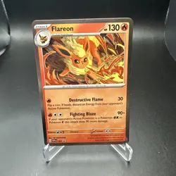 Flareon - 2025 Pokemon Holo Prismatic Evolutions Black Star Promo Card SVP 167 - Image 1