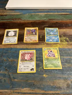 Pokemon Card Lot Wizards Of The Coast Holo X5 Articuno And More - Image 1