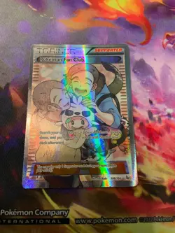 Pokemon Card Pokemon Fan Club 106/106 Trainer XY Flashfire TCG - Image 2