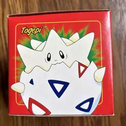 Sealed Vintage 1999 Pokemon Burger King Togepi 23k 🏆 Gold Plated Trading Card - Image 3