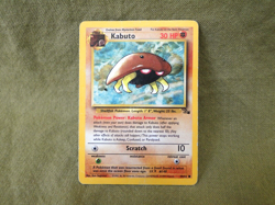 Pokemon Trading Card - Fossil Set: Kabuto 50/62 - Image 1
