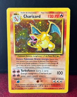 Charizard 4/102 - Italian Base Set - Holo - Vintage WOTC - Rare Pokemon Card - Image 1
