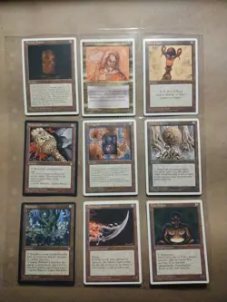 Old Magic The Gathering Cards - Lot J - Image 1