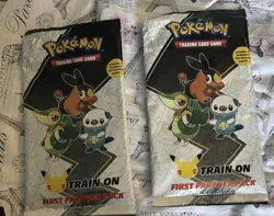 Pokemon Trading Card Game First Partner Pack - Unova - Oversized Cards Lot Of 2 - Image 4