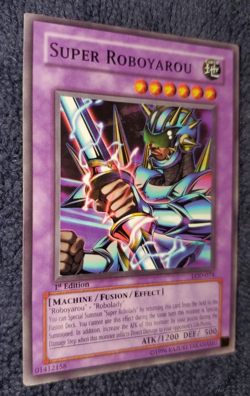 Yu-Gi-Oh "SUPER ROBOYAROU" LOD-074 - Konami Trading Card / YGO First Edition - Image 1
