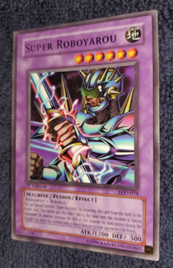 Yu-Gi-Oh "SUPER ROBOYAROU" LOD-074 - Konami Trading Card / YGO First Edition - Image 2