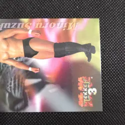 Minoru Suzuki TEKKEN 3 1998 Epoch Namco Official Collection Cards Japan #079 - Image 4