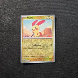 Pokemon TCG Paradox Rift Plusie Reverse Holo Card 60/182 - Image 1