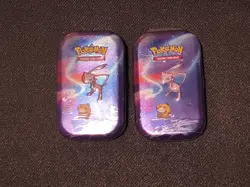 Pokemon TCG Kanto Power Mew And Psyduck Mini Tin Factory Sealed X2 - Image 1
