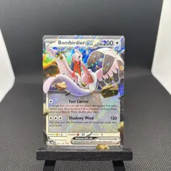 Bombirdier ex 156/182 - Pokemon TCG Paradox Rift (2023) - NM - Holo Double Rare - Image 1