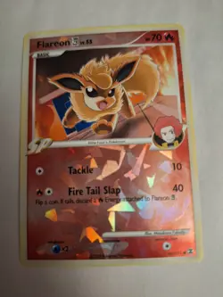 Pokemon TCG Flareon 60/111 E4 Cracked Ice Reverse Holo Promo 2009 English - Image 1