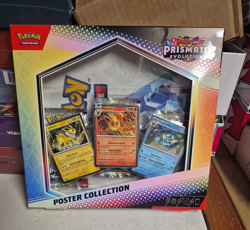 Pokemon Scarlet & Violet Prismatic Evolutions Poster Collection. New. - Image 1