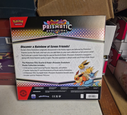 Pokemon Scarlet & Violet Prismatic Evolutions Poster Collection. New. - Image 2