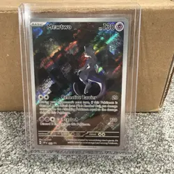 Pokemon TCG Mewtwo 52 Black Star Promo Scarlet & Violet 151 Premium Collection - Image 1