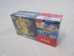 Pokemon Scarlet Violet Surging Sparks Elite Training + 2x Booster Box New Sealed - Image 1